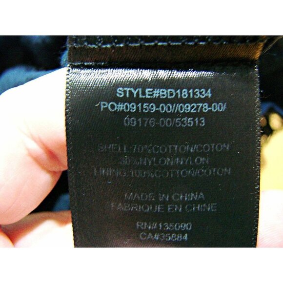 Urban Outfitters Black Swan Lace Eyelet Crochet Halter Dress Navy Blue Size S/M - Picture 11 of 12